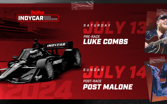 County Performer Luke Combs & Multi-Genres Artist Post Malone Coming to Iowa Speedway