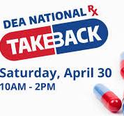 Saturday is National Drug Take Back Day
